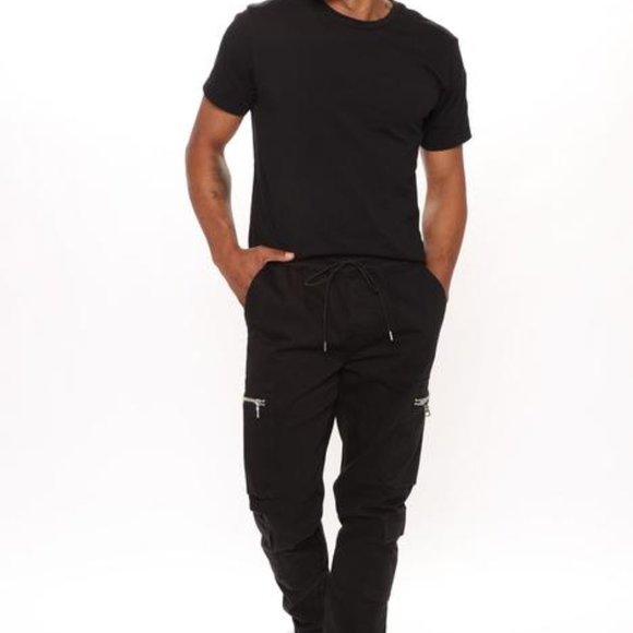 Franco Cargo Pants - Black Mens size M - Picture 5 of 11